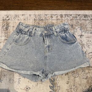 Denim Blue Women's Shorts